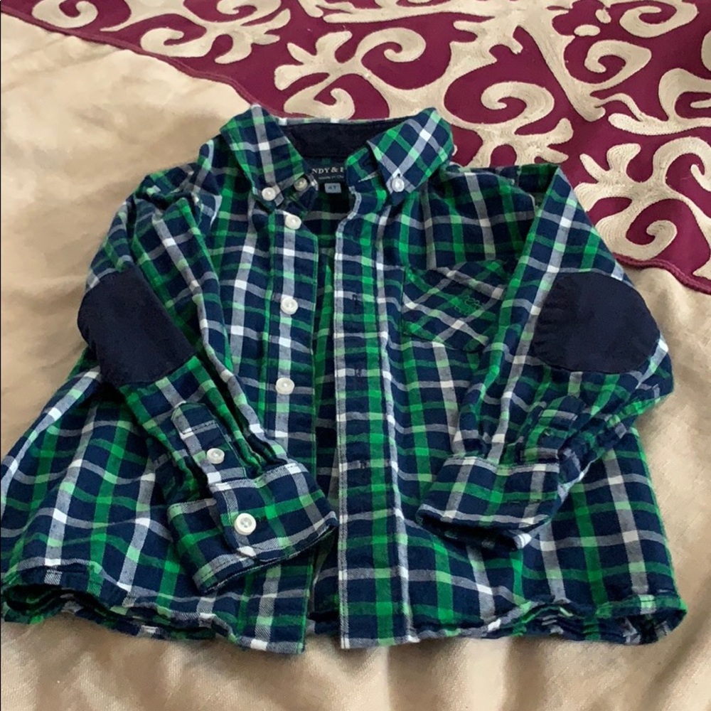 Andy & Evan Boy’s collared button down shirt